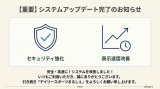 【重要】デイリースポーツまるしぇ システムアップデート完了のお知らせ