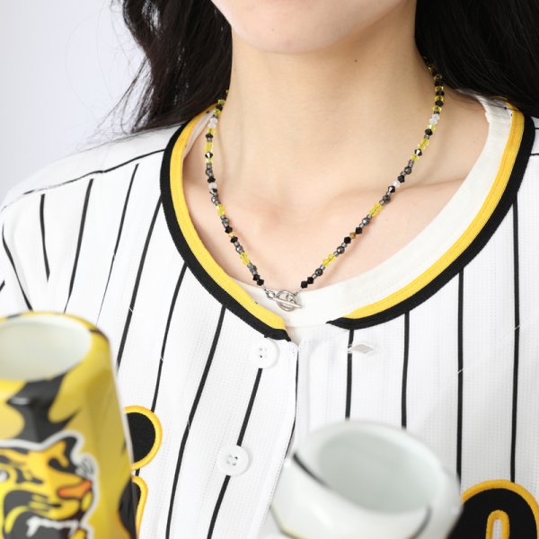 画像2: ボディアジャストメントネックレス「Dr.ガウス」マンテルタイプ 阪神タイガースver. (2)