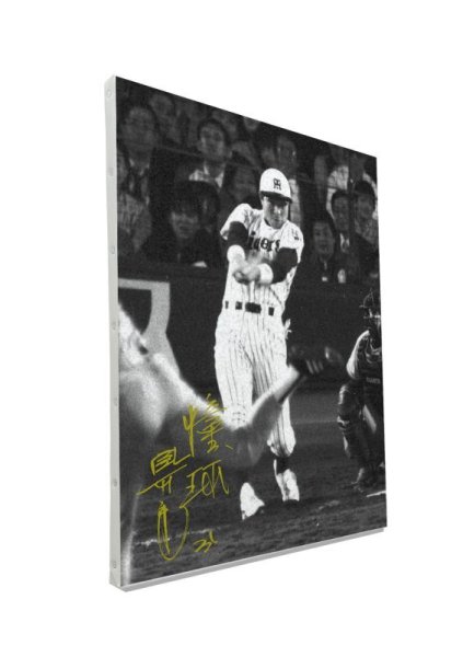 画像10: 【額装入り】阪神タイガース 伝説のバックスクリーン3連発 アートパネル 3選手セット（受注生産） (10)