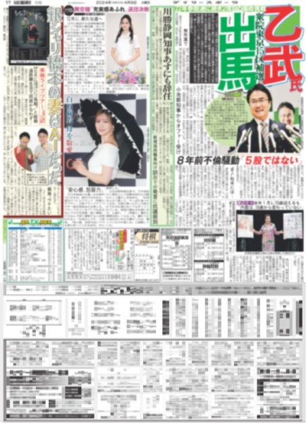 画像4: さぁ甲子宴 森下 虎党大声援「乗っかって」(東京版)2024年4月9日付 (4)