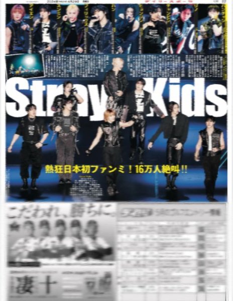 画像1: Stray Kids 熱狂日本初ファンミ！16万人絶叫!! （東京版）2024年4月29日付 (1)