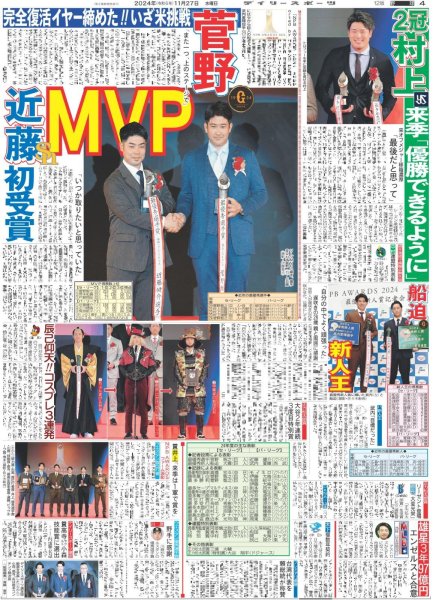 画像6: The LDH Times BALLISTIK BOYZ 奥田力也 勝負の年!!(東京版)2024年11月27日付 (6)