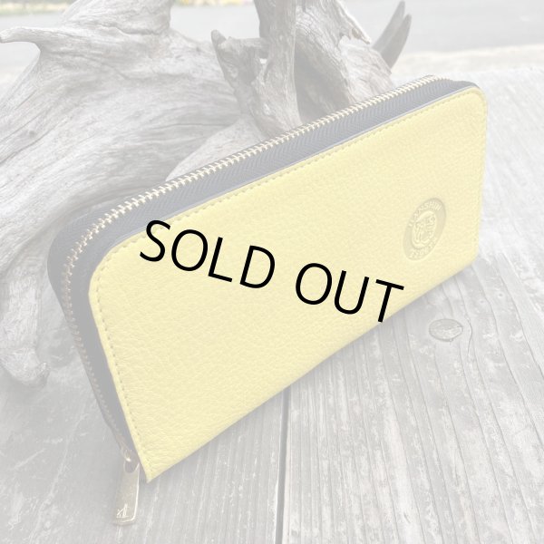 画像3: 【阪神タイガース×兵庫ジビエ鹿革&牛革】ラウンドファスナー長財布 (3)