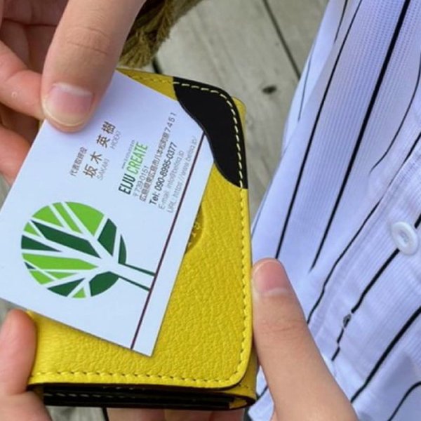 画像5: 【阪神タイガース× 兵庫ジビエ鹿革】名刺入れ (5)