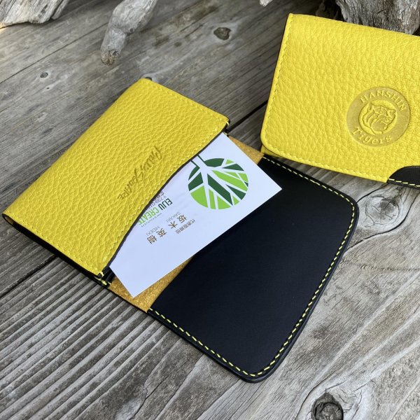 画像3: 【阪神タイガース× 兵庫ジビエ鹿革】名刺入れ (3)