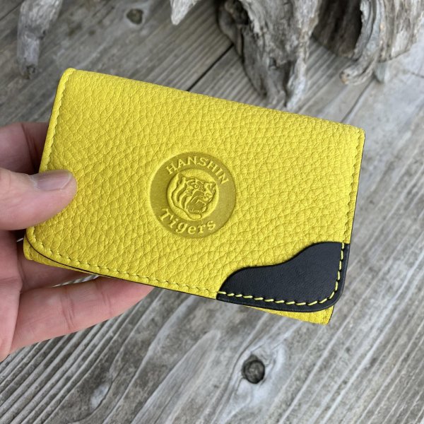 画像2: 【阪神タイガース× 兵庫ジビエ鹿革】名刺入れ (2)