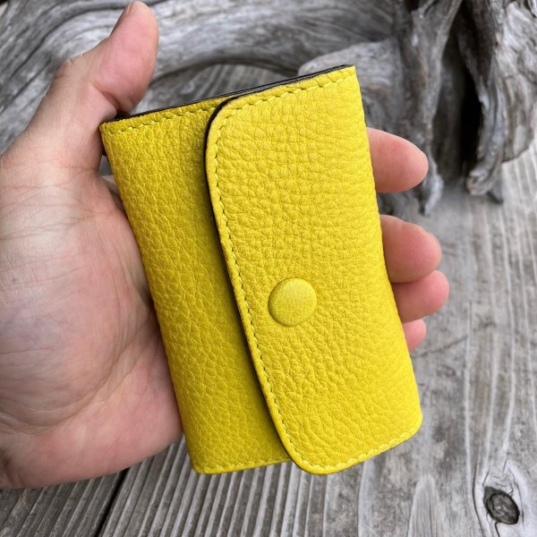 画像4: 【阪神タイガース× 兵庫ジビエ鹿革&牛革】5連キーケース (4)