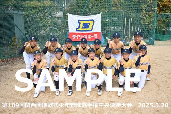 画像1: 第109回関西団地少年野球（20日開催C）1 (1)