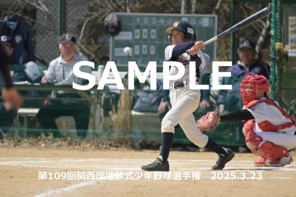 画像1: 第109回関西団地少年野球（23日開催J）20 (1)