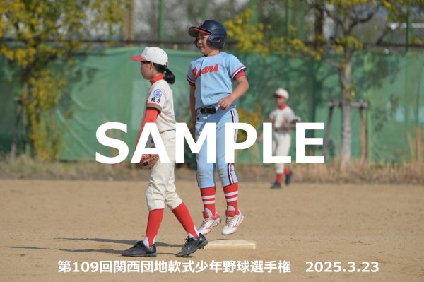 画像1: 第109回関西団地少年野球（23日開催L）9 (1)