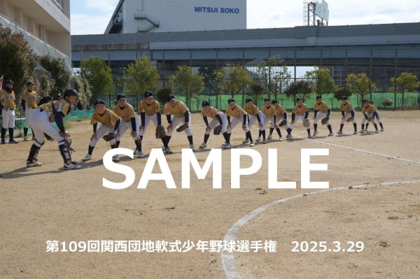 画像1: 第109回関西団地少年野球（29日開催N）2 (1)