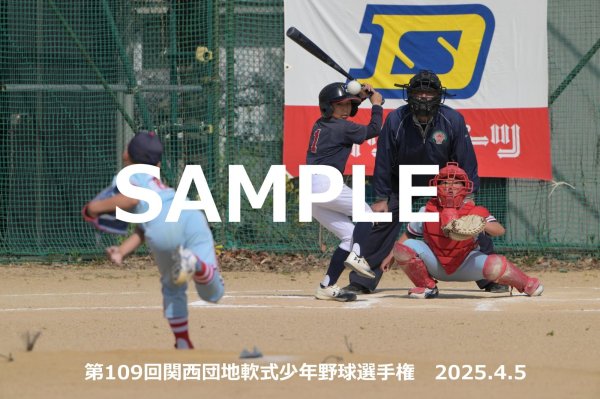 画像1: 第109回関西団地少年野球（5日開催O）8 (1)