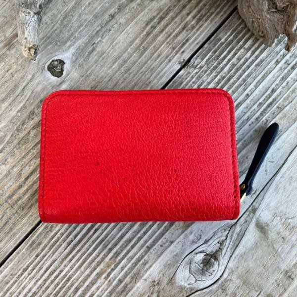 画像9: 【広島ジビエレザー×広島東洋カープ】 鹿革ラウンドミニ財布 (9)