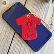 画像2: 【広島ジビエレザー×広島東洋カープ】鹿革ユニフォーム型スマホクリーナー (2)