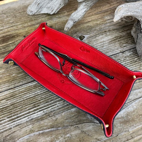 画像4: 【広島ジビエレザー×広島東洋カープ】鹿革トレー (4)