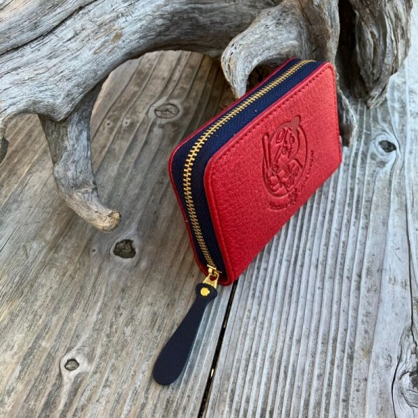 画像7: 【広島ジビエレザー×広島東洋カープ】 鹿革ラウンドミニ財布 (7)