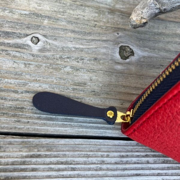 画像8: 【広島ジビエレザー×広島東洋カープ】 鹿革ラウンドミニ財布 (8)