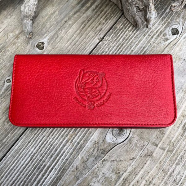 画像3: 【広島ジビエレザー×広島東洋カープ】鹿革長財布 (3)