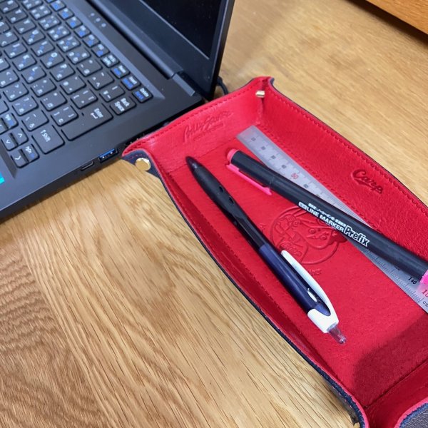 画像6: 【広島ジビエレザー×広島東洋カープ】鹿革トレー (6)