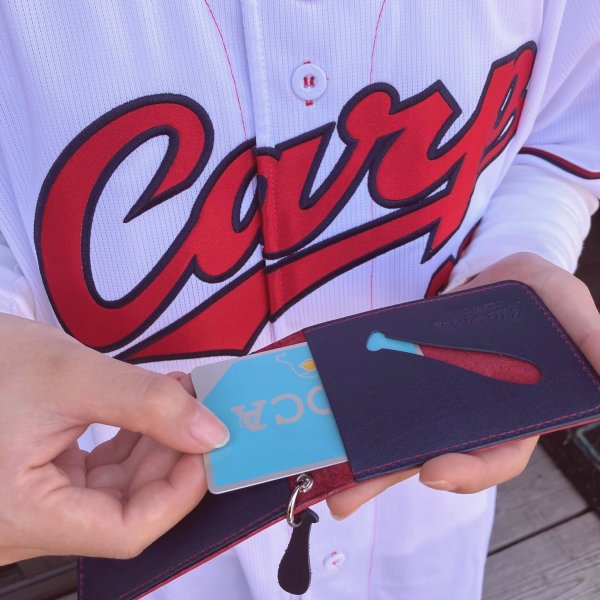 画像3: 【広島ジビエレザー×広島東洋カープ】鹿革パスケース (3)