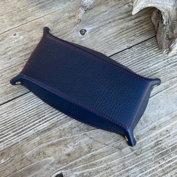 画像5: 【広島ジビエレザー×広島東洋カープ】鹿革トレー (5)