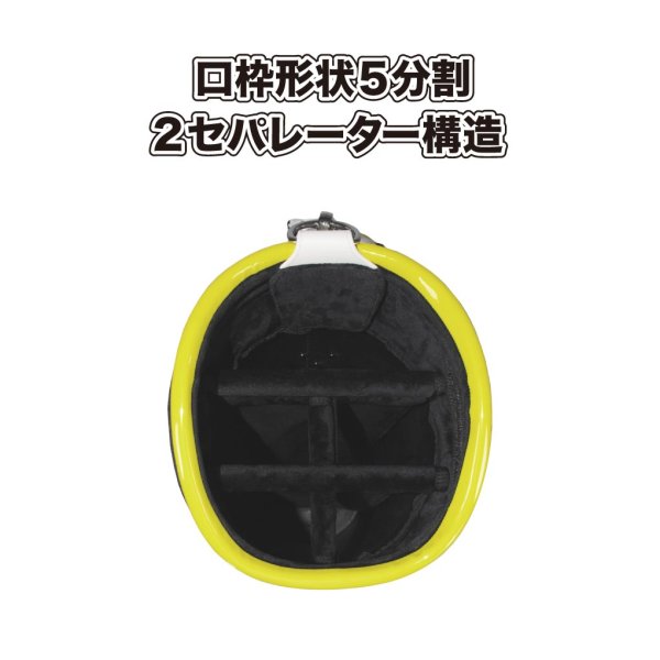画像4: 阪神タイガース9.5型キャディーバッグ2025年モデル (4)