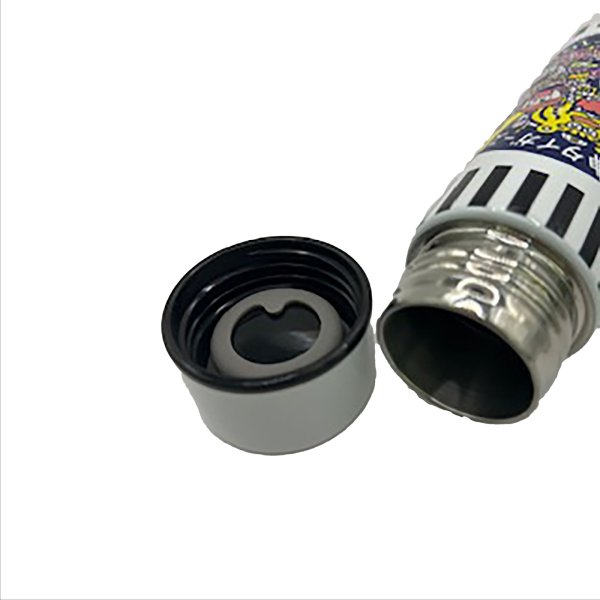 画像3: 【ハピネス☆ヒジオカ】×【阪神タイガース】×【山中漆器(石川県加賀市伝統工芸）】のコラボ ステンレスボトル(Bタイプ)（140ml） (3)