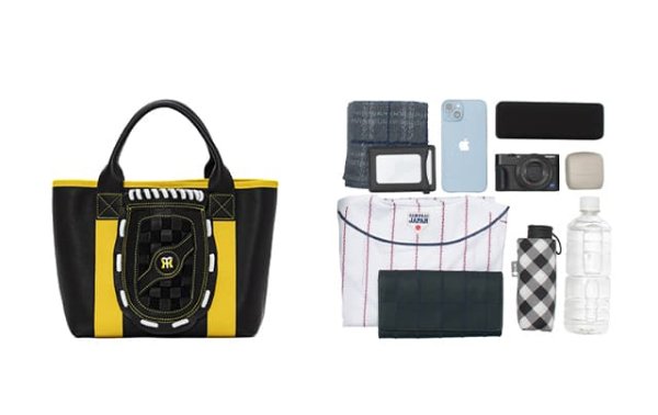 画像4: 阪神タイガースコラボ グローブミニトート (4)