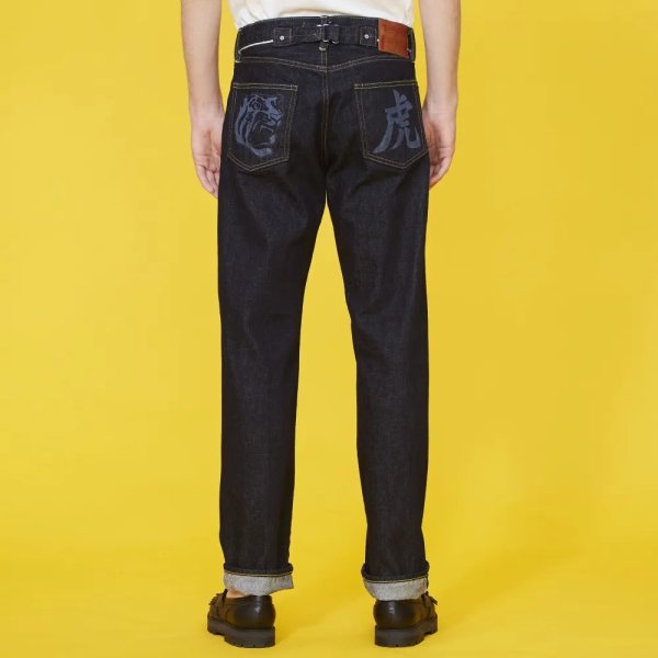 画像3: Collaboration with Tigers "Tigers Selvage" Denim (3)