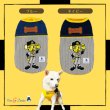 画像2: 阪神タイガース承認ドッグウェア　タイガース承認トラッキーヒッコリーTシャツ (2)