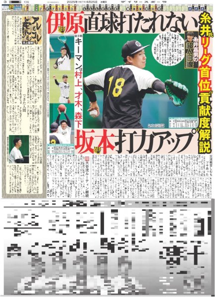 画像7: The LDH Times 深堀未来 BALLISTIK BOYZ 第2章開幕 / アラフィフ トニセン 髪は「なんとか自前」（東京版）2025年6月25日付 (7)