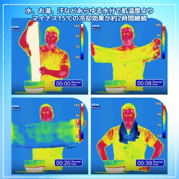 画像3: 【阪神タイガース×MISSION】クーリングタオル (3)