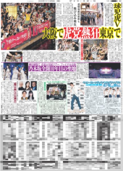 画像6: 球児監督 応援ありがとう 猛虎新伝説!!NPB史上最速 V（東京版）2025年9月8日付 (6)