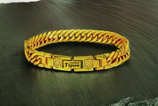 阪神タイガース創設90周年記念 天然ダイヤモンド10石入りネックレス