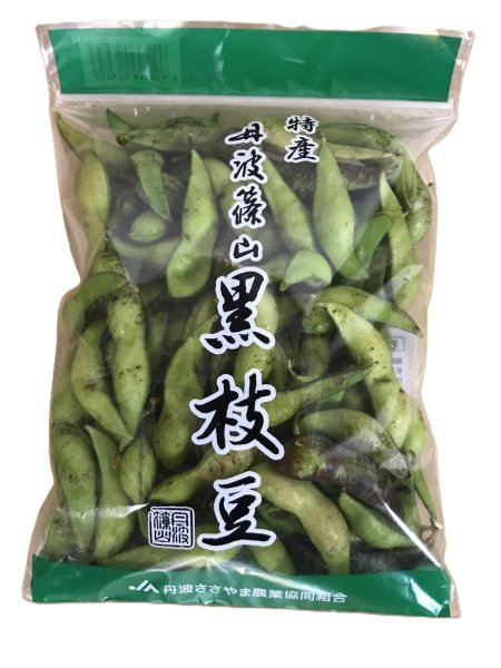 画像1: 【予約販売　10月中旬〜下旬お届け】食通のマンガ「美味しんぼ」で人気が爆発・丹波篠山黒枝豆　 (1)