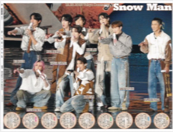 画像1: Snow Man 東京ドームから愛を込めて MERRY CHRISTMAS（東京12版B）2025年12月24日付 (1)