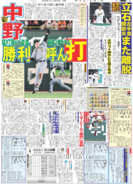 画像6: 相葉 ハワイ愛 / なにわ男子 長尾謙杜「忍者すごっ」/ 坂本 有終 4度目世界一（東京版）2026年3月29日付 (6)