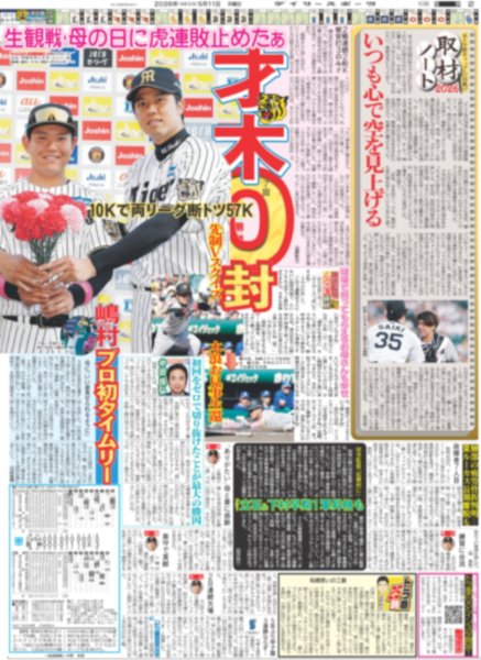 画像5: SixTONES 24時間テレビ チャリティーパートナー / King&Prince ロスで絆再確認（東京版）2026年5月11日付 (5)