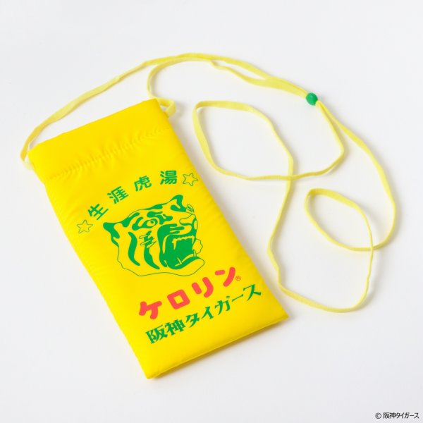画像1: 阪神タイガースのケロリン桶 サウナでも使えるメガネケース (1)