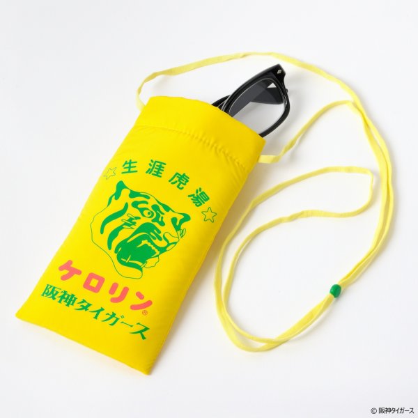 画像2: 阪神タイガースのケロリン桶 サウナでも使えるメガネケース (2)