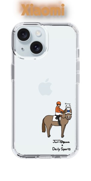 画像1: おがわじゅり×デイリー×caseplay 　栃栗毛（Xiaomi） (1)