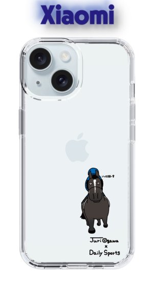 画像1: おがわじゅり×デイリー×caseplay  　青鹿毛（Xiaomi） (1)