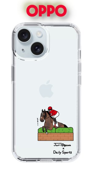 画像1: おがわじゅり×デイリー×caseplay 　黒鹿毛（OPPO） (1)