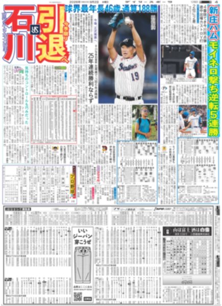 画像6: 遥人 あっぱれ二刀流で13勝 / メッシ 代表引退/ 王 世界新756号（東京版）2026年9月2日付 (6)