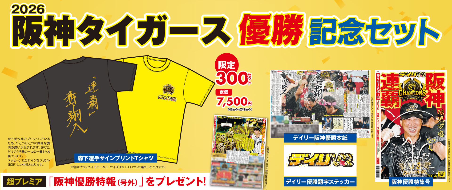 阪神タイガース優勝セット 阪神タイガース優勝セット