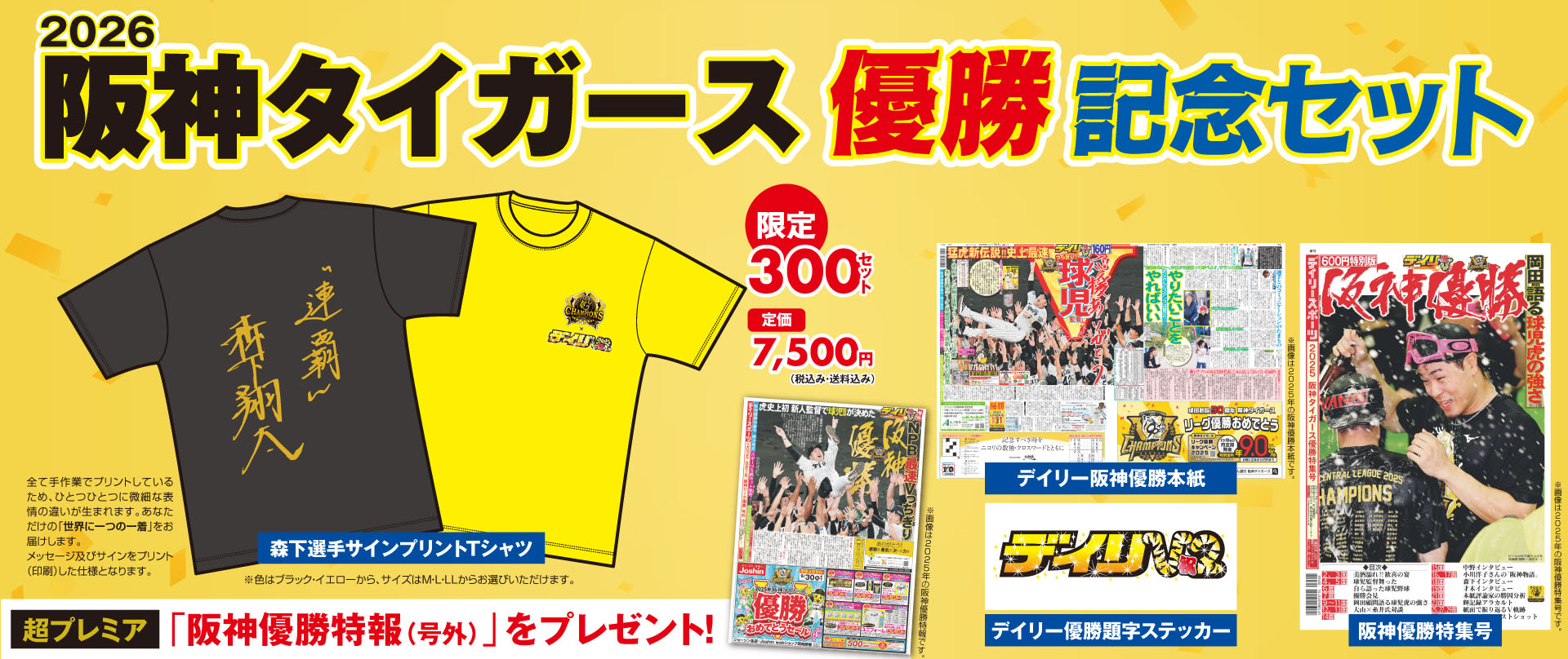 阪神タイガース優勝セット 阪神タイガース優勝セット